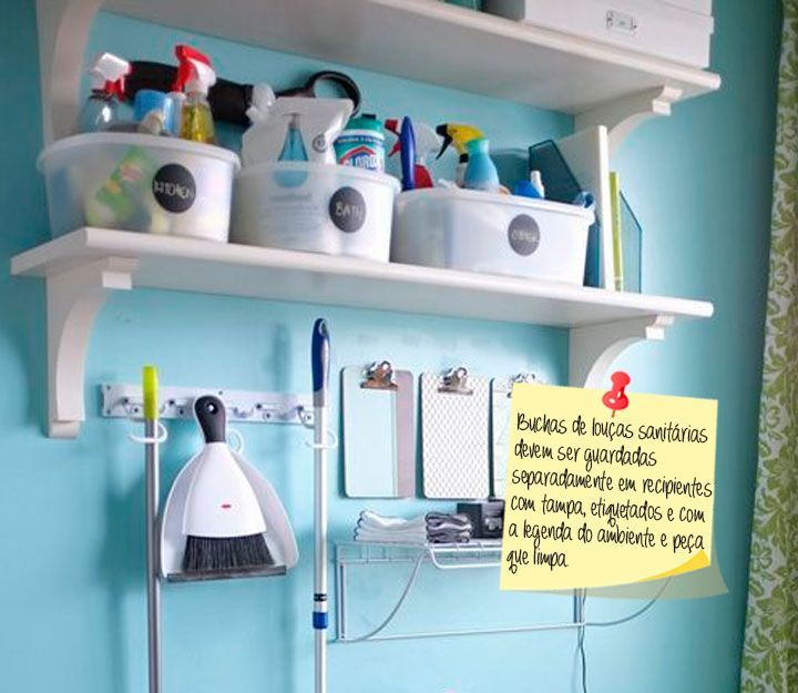 Organização lavanderia