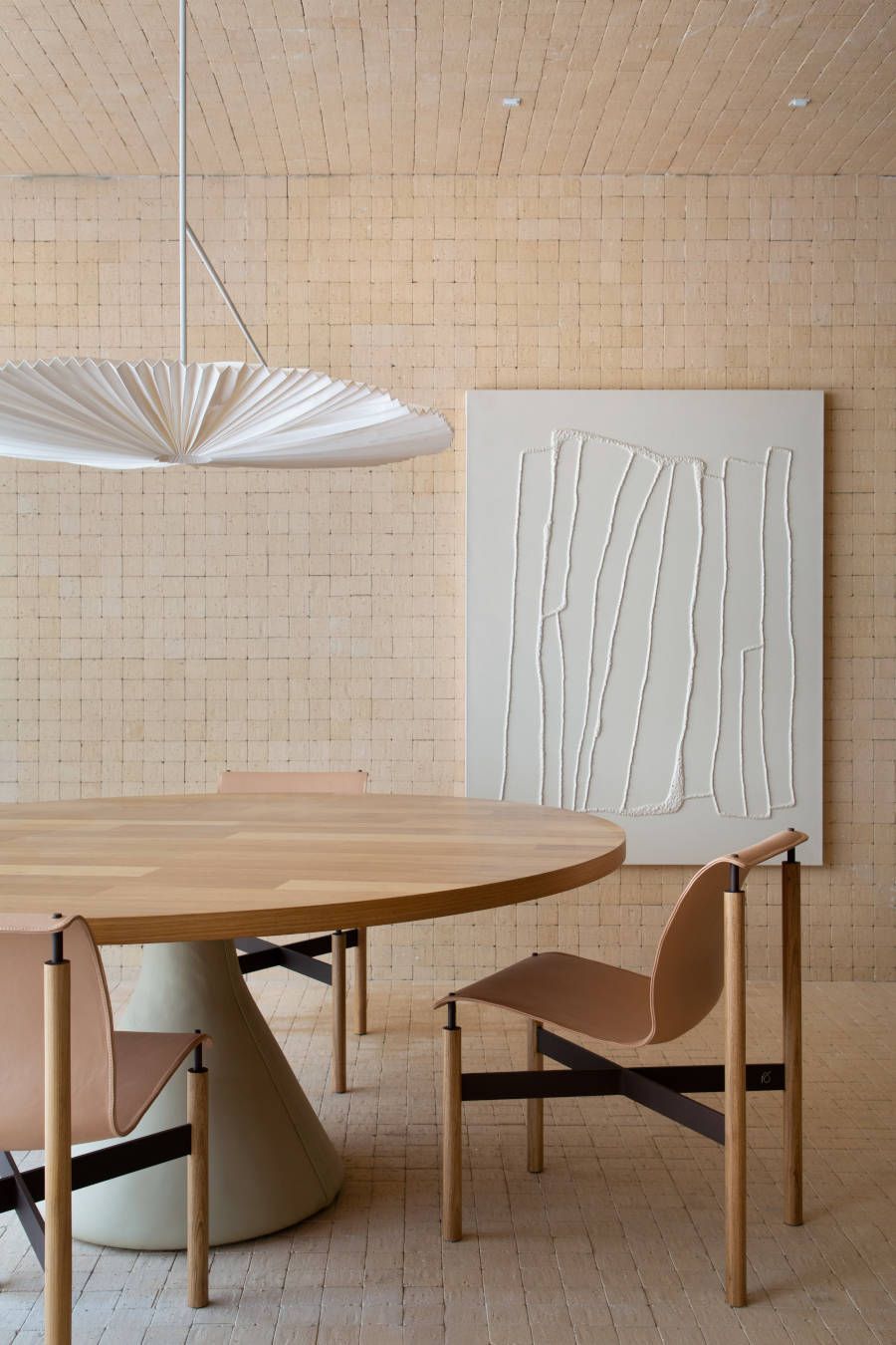 Decoração minimalista monocromático CasaCor