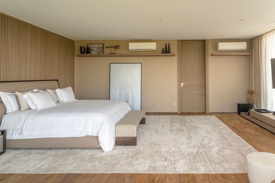 quarto com iluminação natural