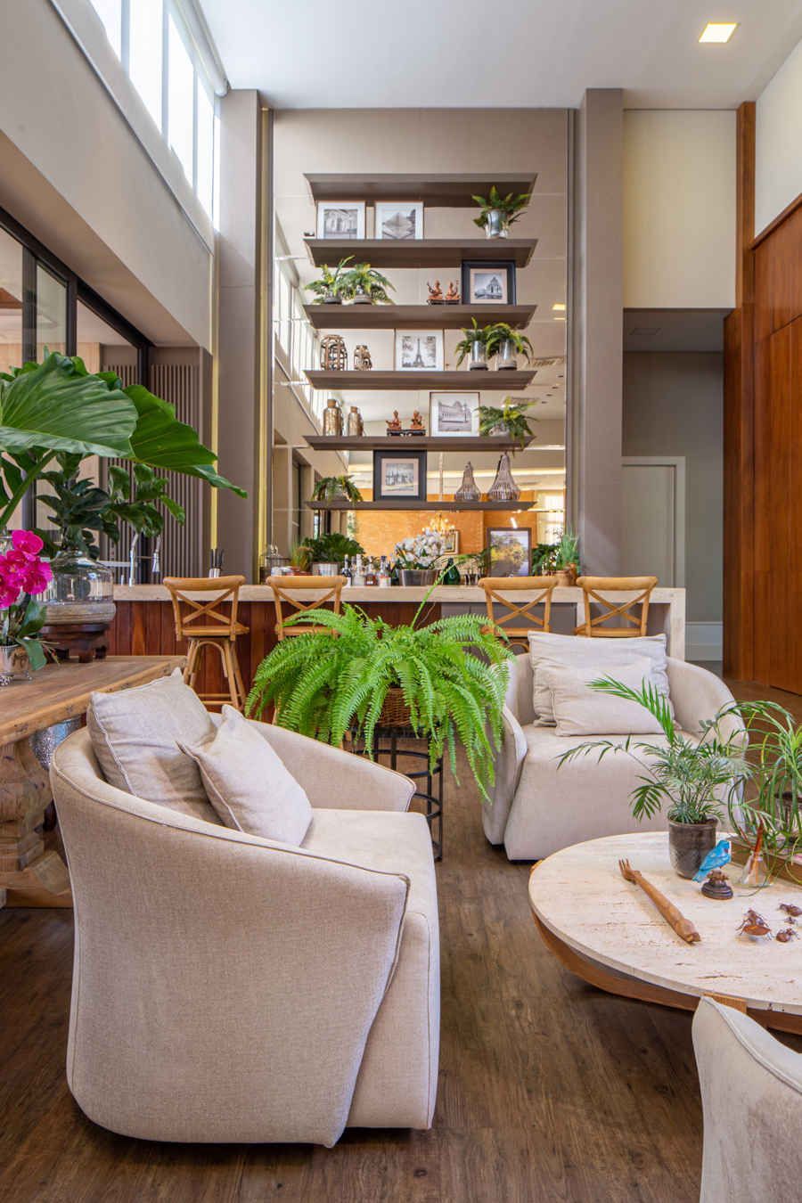 Poltronas Century em casa de campo